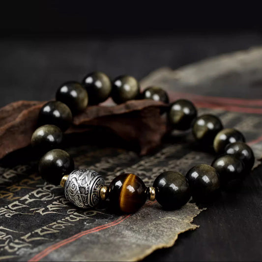 Obsidian - Turn the Tide Bracelet