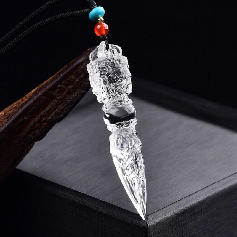 Clear Quartz Vajra Penda