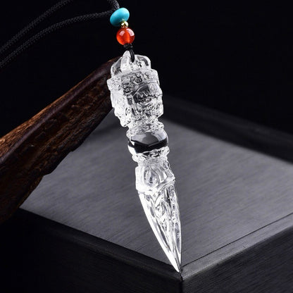 Clear Quartz Vajra Penda