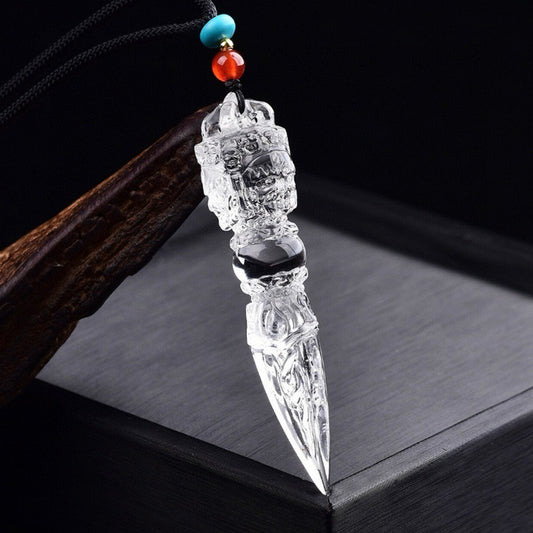 Clear Quartz Vajra Penda