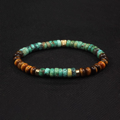 Agarwood Turquoise Bracelet