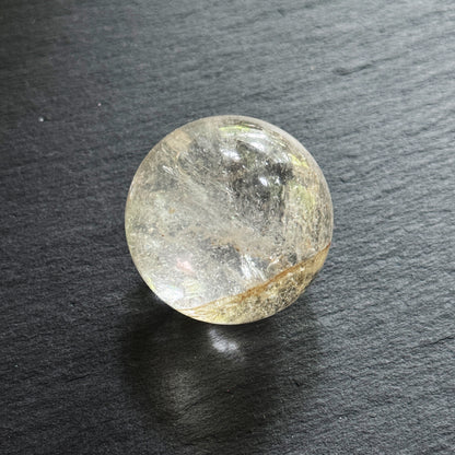 Himalayan Love & Light Crystal Set - 6 Clear Quartz + Rose Quartz Sphere (3.3-3.8cm)