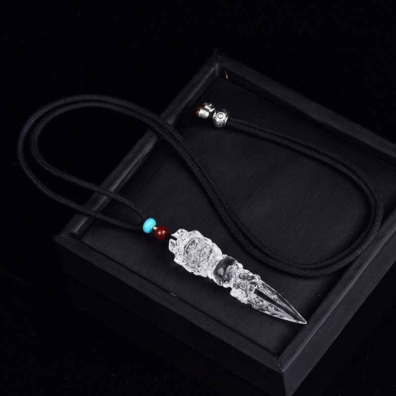 Clear Quartz Vajra Penda