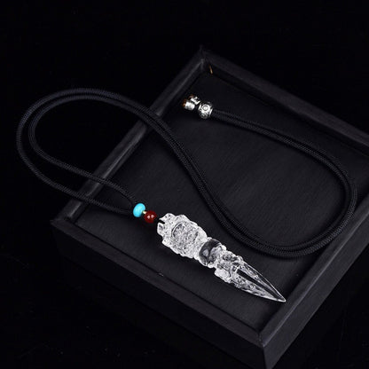 Clear Quartz Vajra Penda