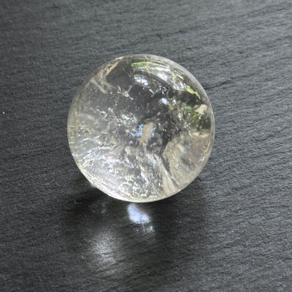 "Himalayan Healing Grid Set - 6 Clear Quartz + Smoky Quartz Sphere (Meditation & Energy Kit)"