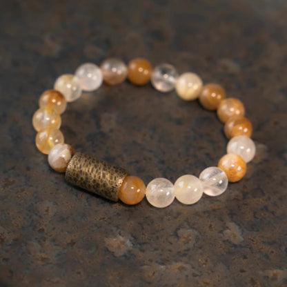Yellow Citrine Abundance Bracelet – Attract Money & Solar Plexus Power