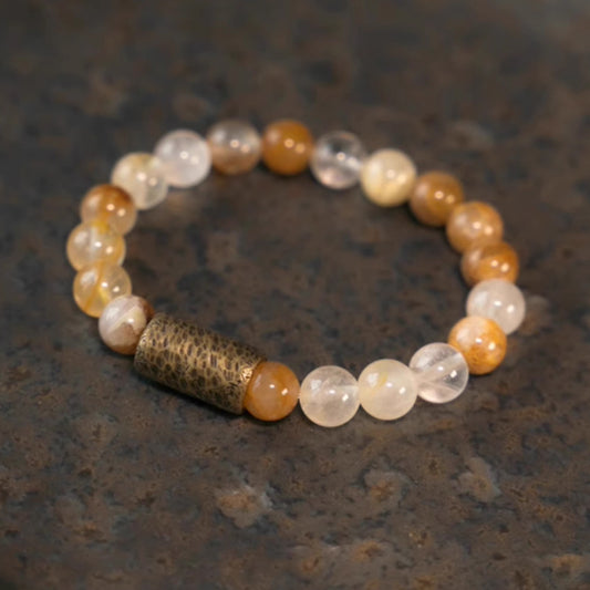 Yellow Citrine Abundance Bracelet – Attract Money & Solar Plexus Power