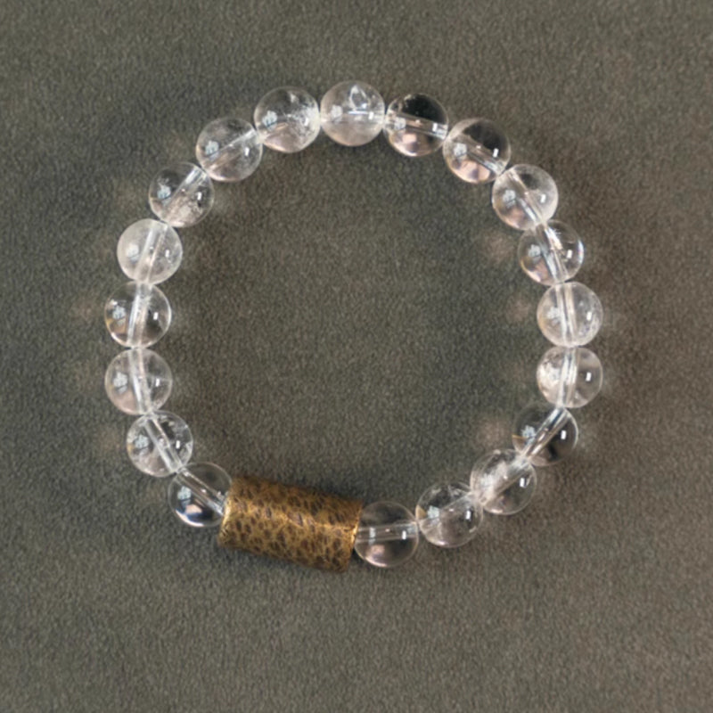 Clear Quartz Healing Bracelet – Clarity, Protection & Chakra Balance