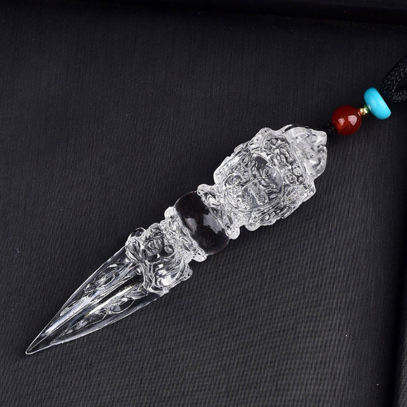 Clear Quartz Vajra Penda