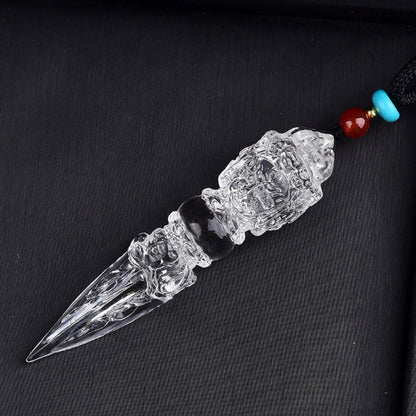 Clear Quartz Vajra Penda