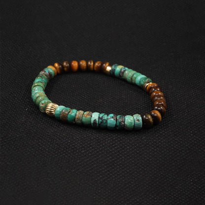 Agarwood Turquoise Bracelet