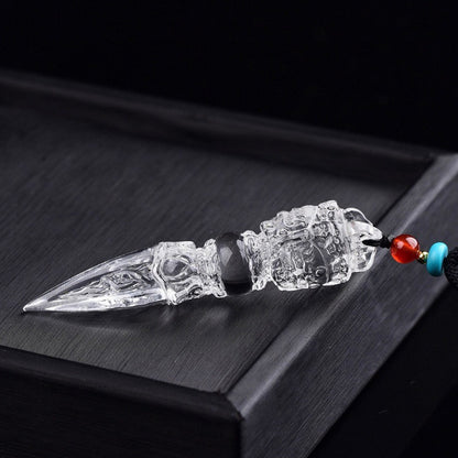 Clear Quartz Vajra Penda