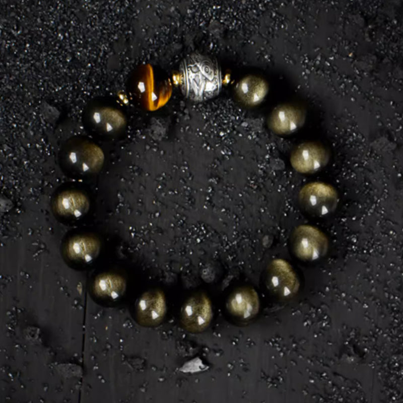 Obsidian - Turn the Tide Bracelet