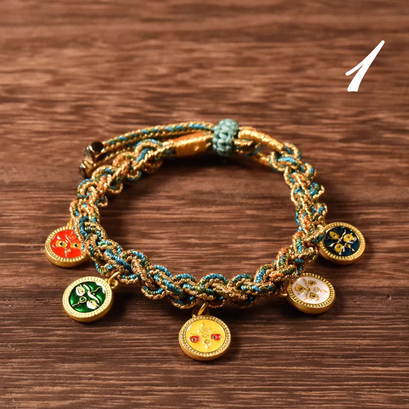 Five Paths Wealth Deities · Five-Colored Fortune Bracelet