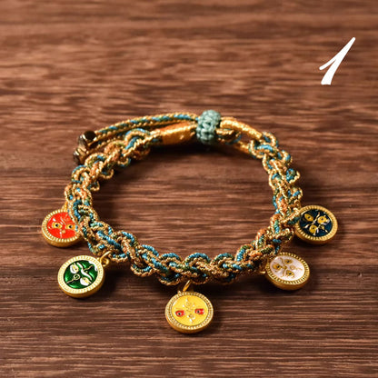 Five Paths Wealth Deities · Five-Colored Fortune Bracelet