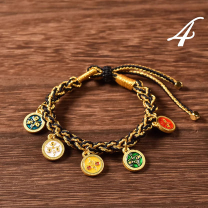 Five Paths Wealth Deities · Five-Colored Fortune Bracelet